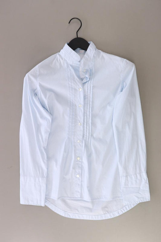s.Oliver Langarmbluse Gr. 36 gestreift blau aus Baumwolle