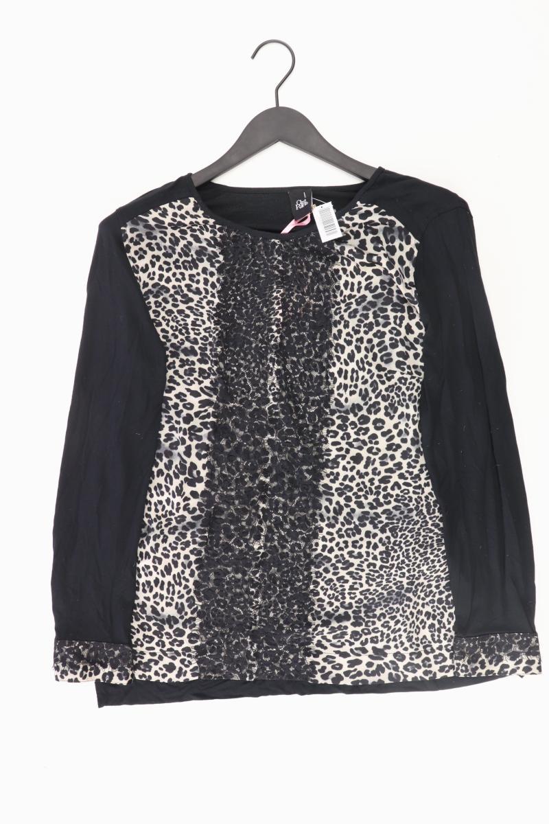 C'est Paris Longsleeve-Shirt Gr. 44 neu mit Etikett Langarm schwarz