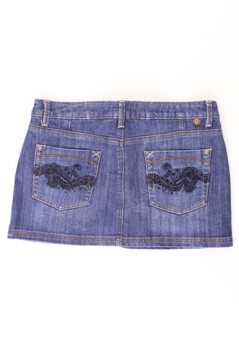 Mango Jeansrock Gr. 38 blau