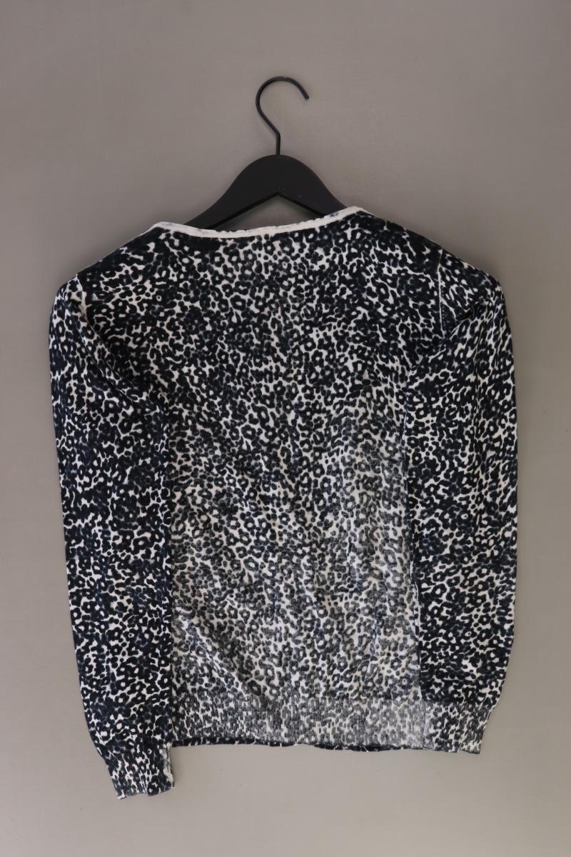 Montego Strickjacke Gr. M mit Tierdruck Langarm blau