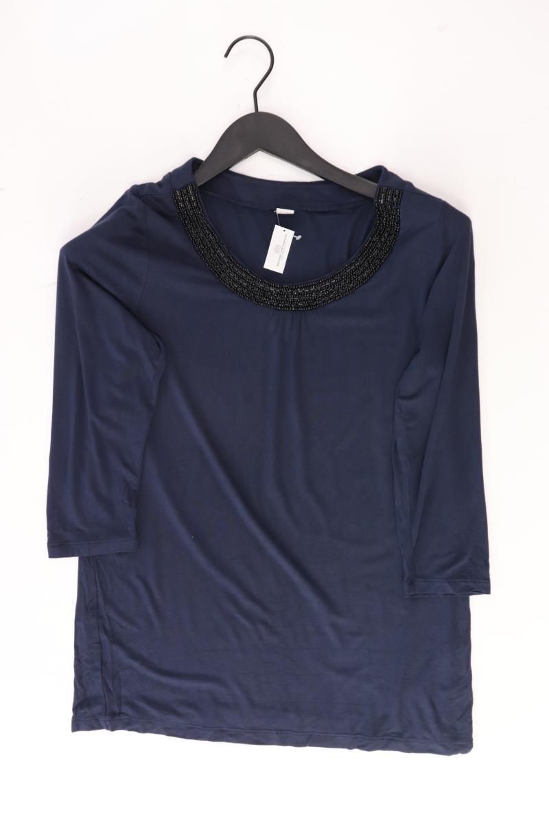 s.Oliver Classic Shirt Gr. 36 3/4 Ärmel mit Pailletten blau