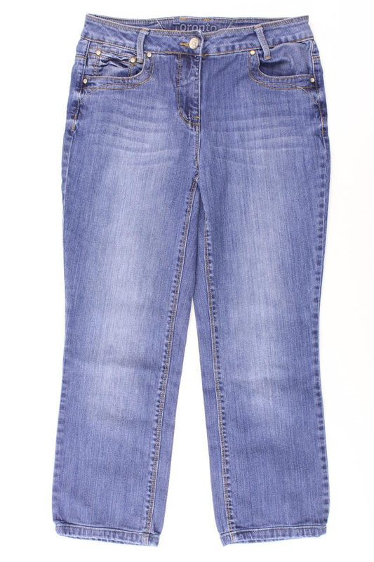 Cecil Cropped Jeans Gr. W30 blau aus Baumwolle