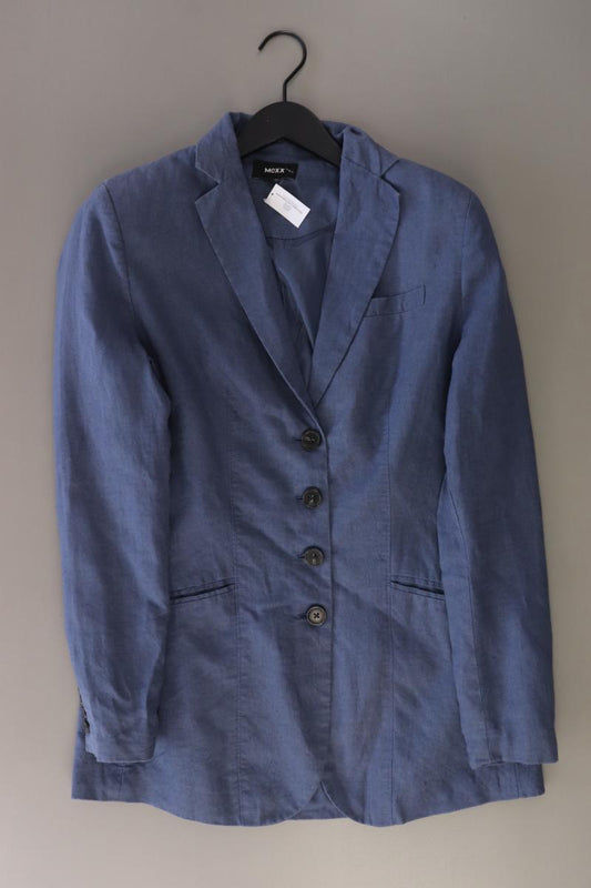 Mexx Leinenmantel Gr. 40 blau