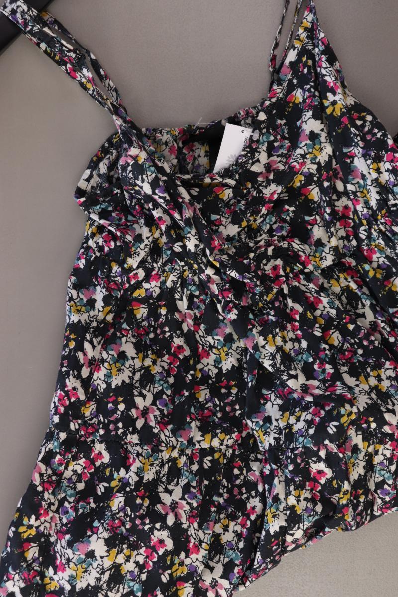 H&M Spaghetti Top Gr. 36 mit Blumenmuster mehrfarbig