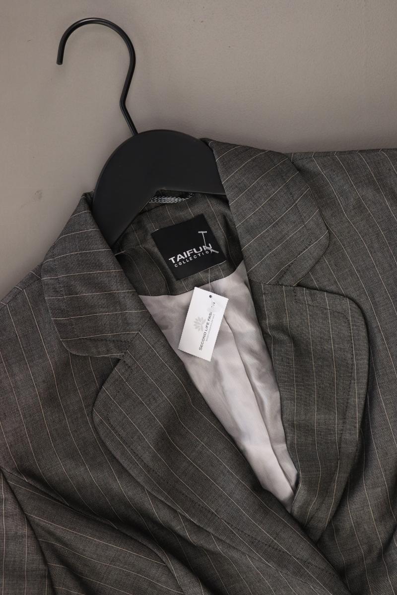 Taifun Classic Blazer Gr. 34 grau aus Viskose