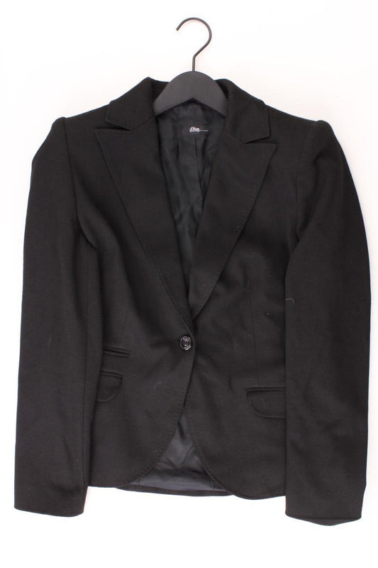 s.Oliver Blazer Gr. 40 schwarz aus Acetat