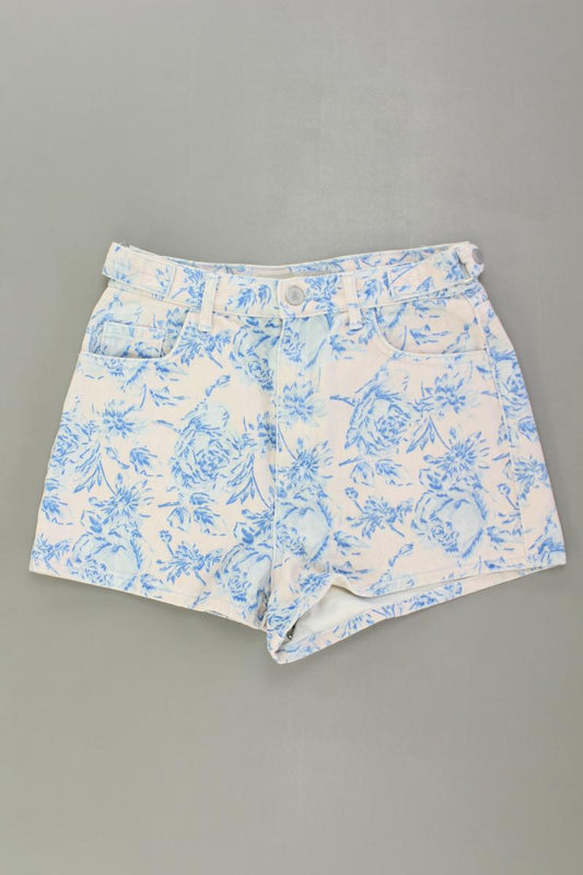 Topshop Hotpants Gr. XS mit Blumenmuster mehrfarbig aus Baumwolle