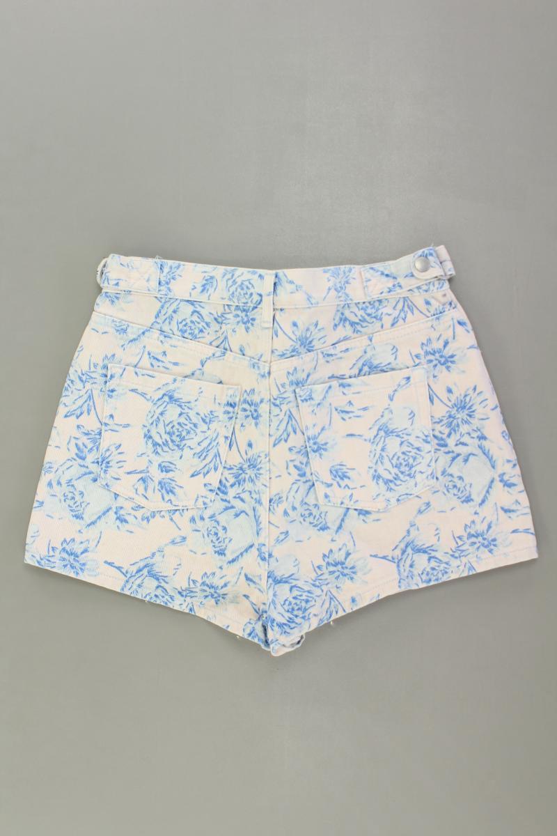 Topshop Hotpants Gr. XS mit Blumenmuster mehrfarbig aus Baumwolle