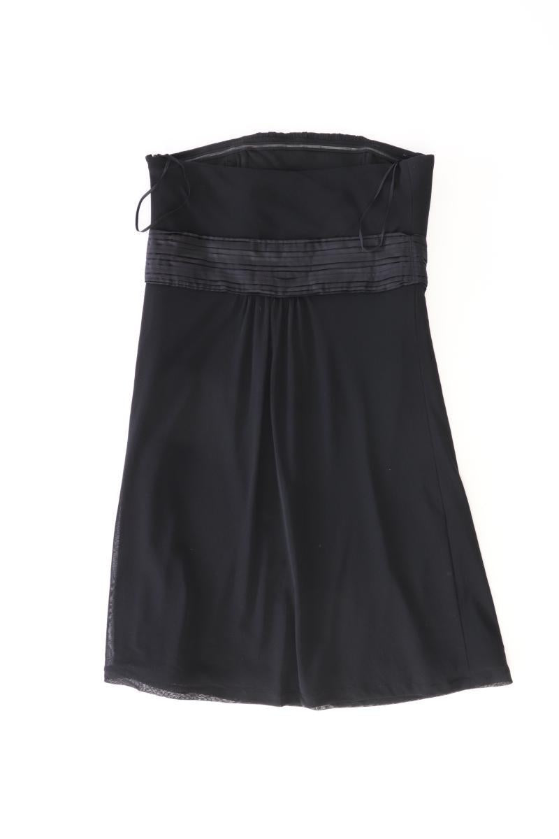 s.Oliver Bandeaukleid Gr. 36 Ärmellos schwarz aus Baumwolle