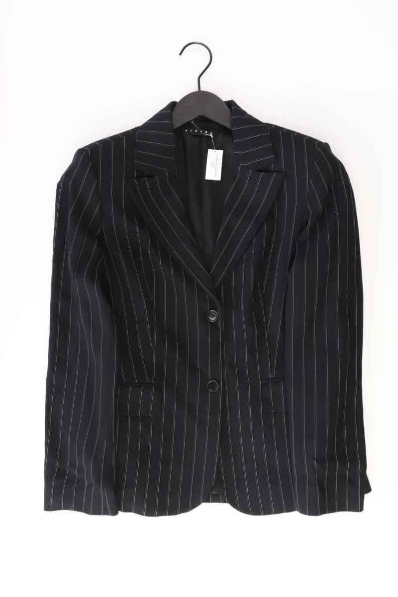 Sisley Regular Blazer Gr. IT 40 (XS) gestreift schwarz aus Polyester