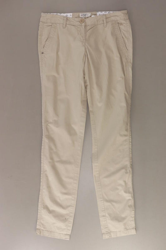 Tom Tailor Hose Gr. 34 creme aus Baumwolle