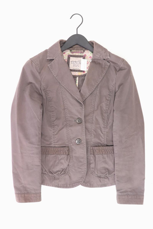 Esprit Blazer Gr. 38 braun aus Baumwolle