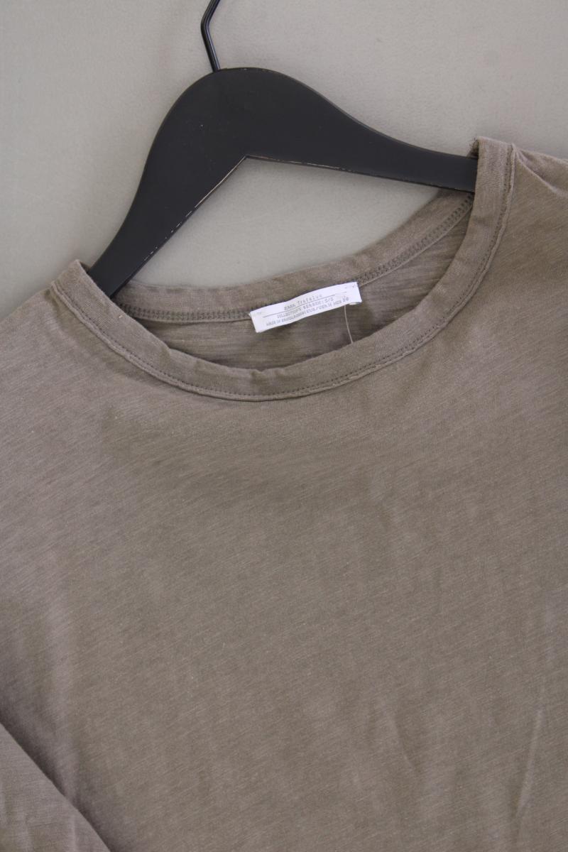 Zara T-Shirt Gr. M Kurzarm olivgrün