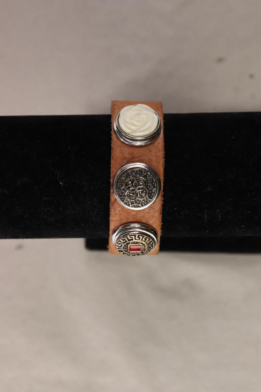 Noosa Armband braun