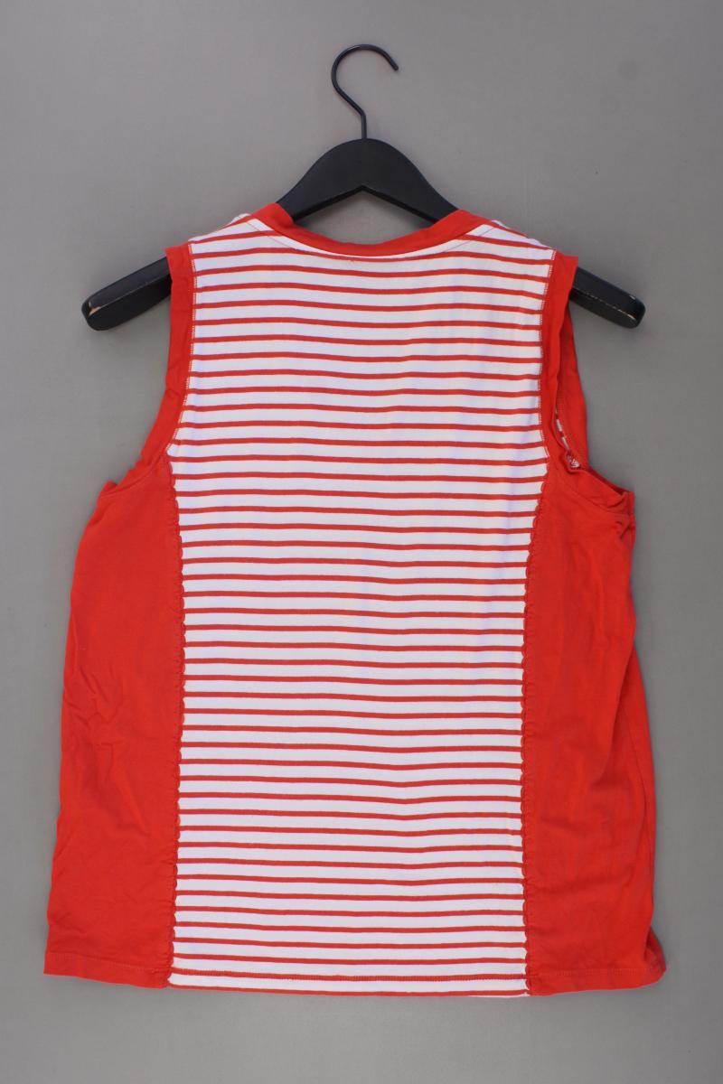 Bonita Trägertop Gr. XL gestreift rot aus Viskose