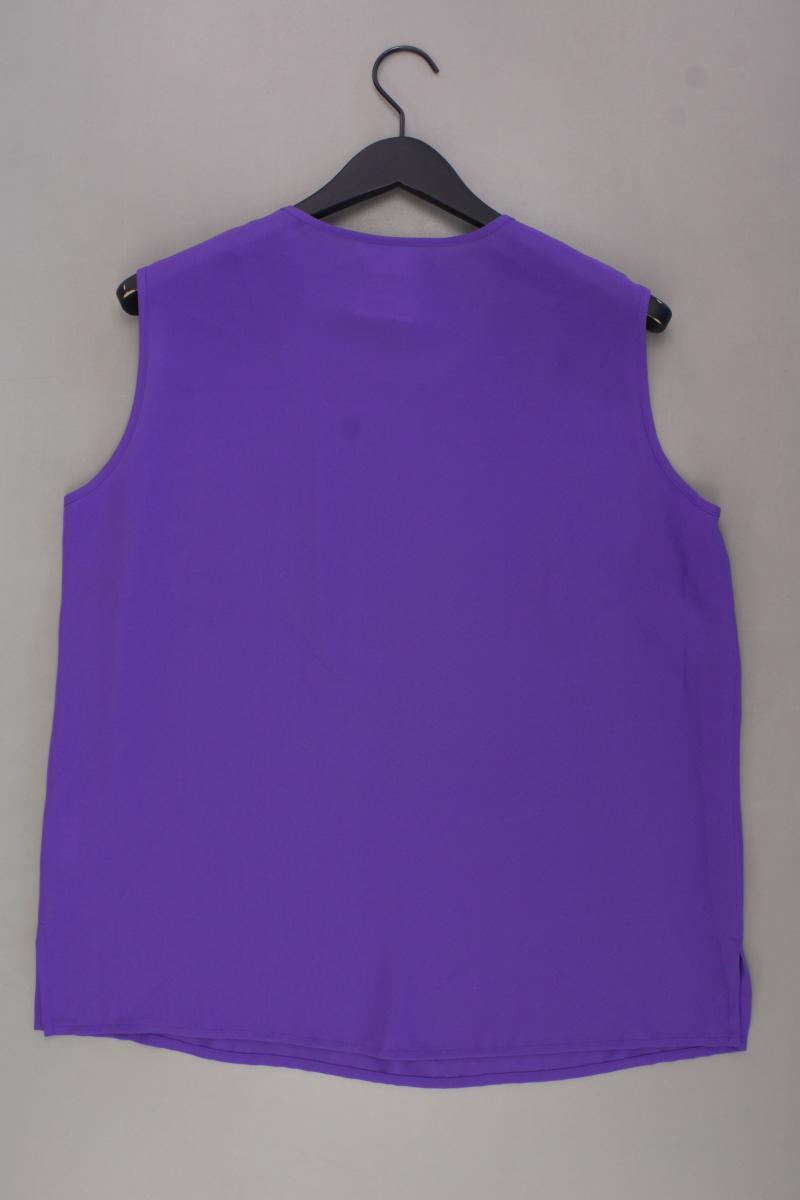 Sommermann Ärmellose Bluse Gr. 44 lila aus Polyester
