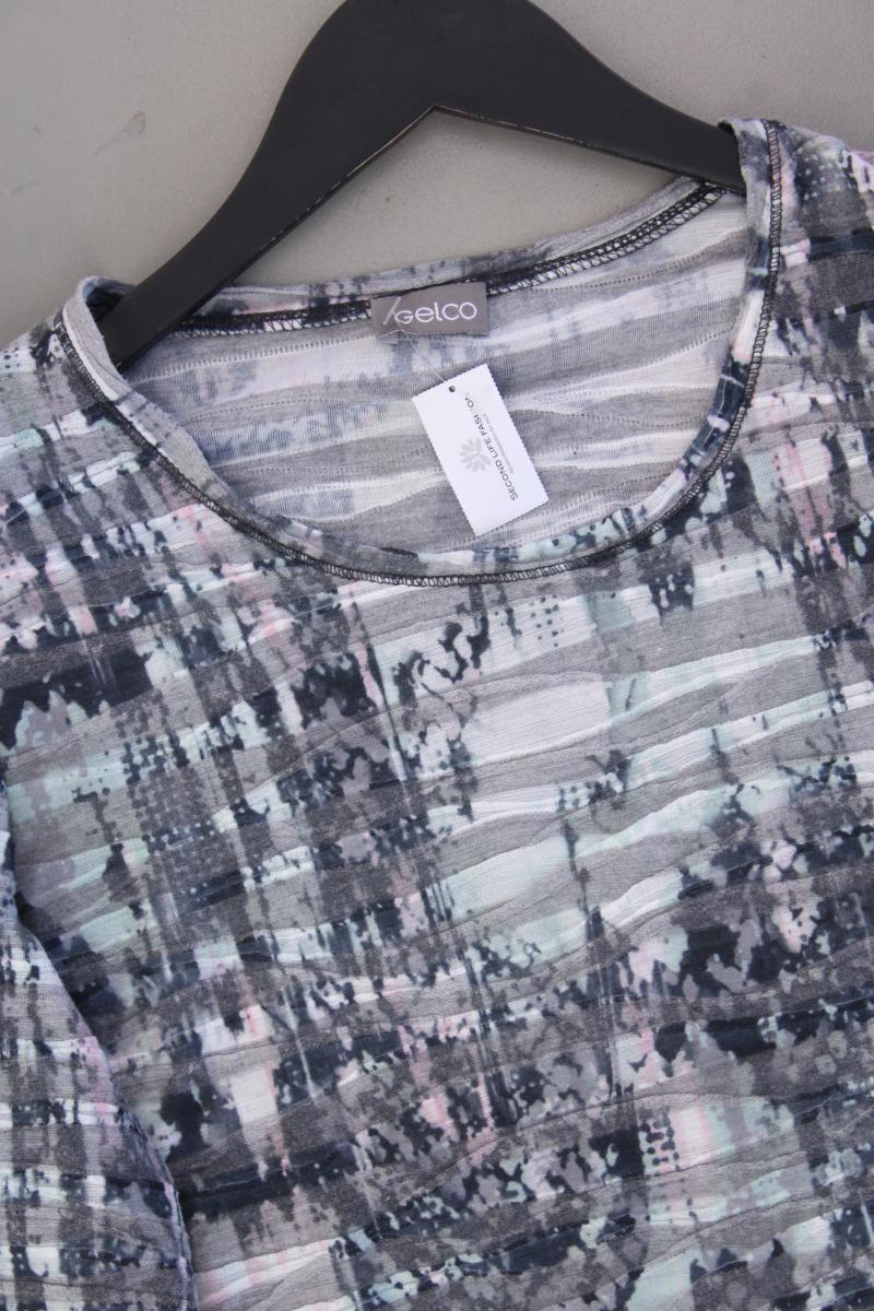 Gelco Regular Shirt Gr. 44 3/4 Ärmel grau