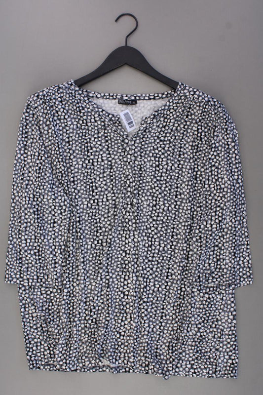 Laura Torelli Shirt Gr. XL 3/4 Ärmel grau aus Viskose