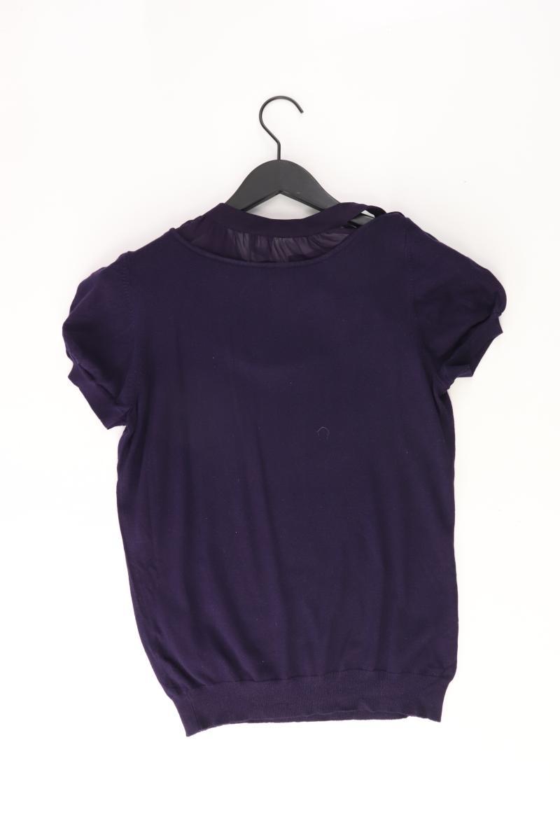 Esprit Collection Strickshirt Gr. M Kurzarm lila aus Viskose