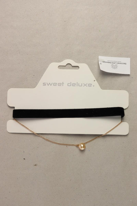 Halskette neuwertig schwarz