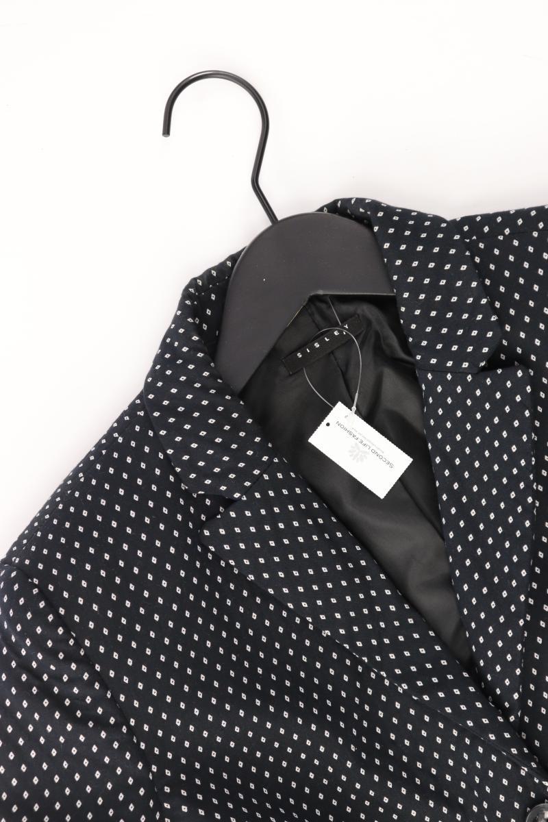 Sisley Classic Blazer Gr. 38 schwarz aus Baumwolle