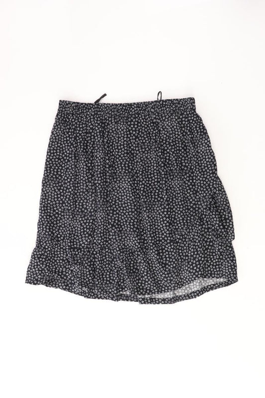 encadée Rock Gr. 42 Vintage schwarz aus Viskose
