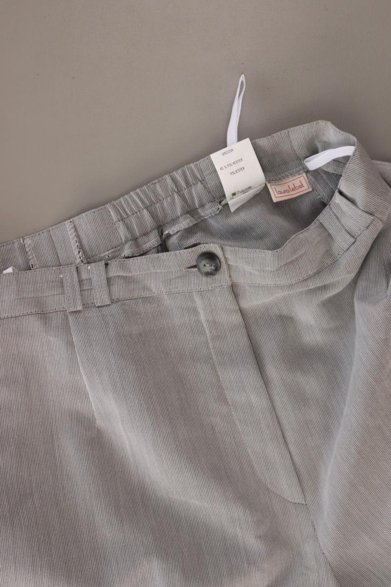 Laura Lebek Hose Gr. 44 grau aus Viskose