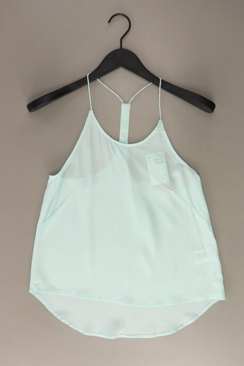 H&M Top Gr. 34 neu mit Etikett blau aus Polyester