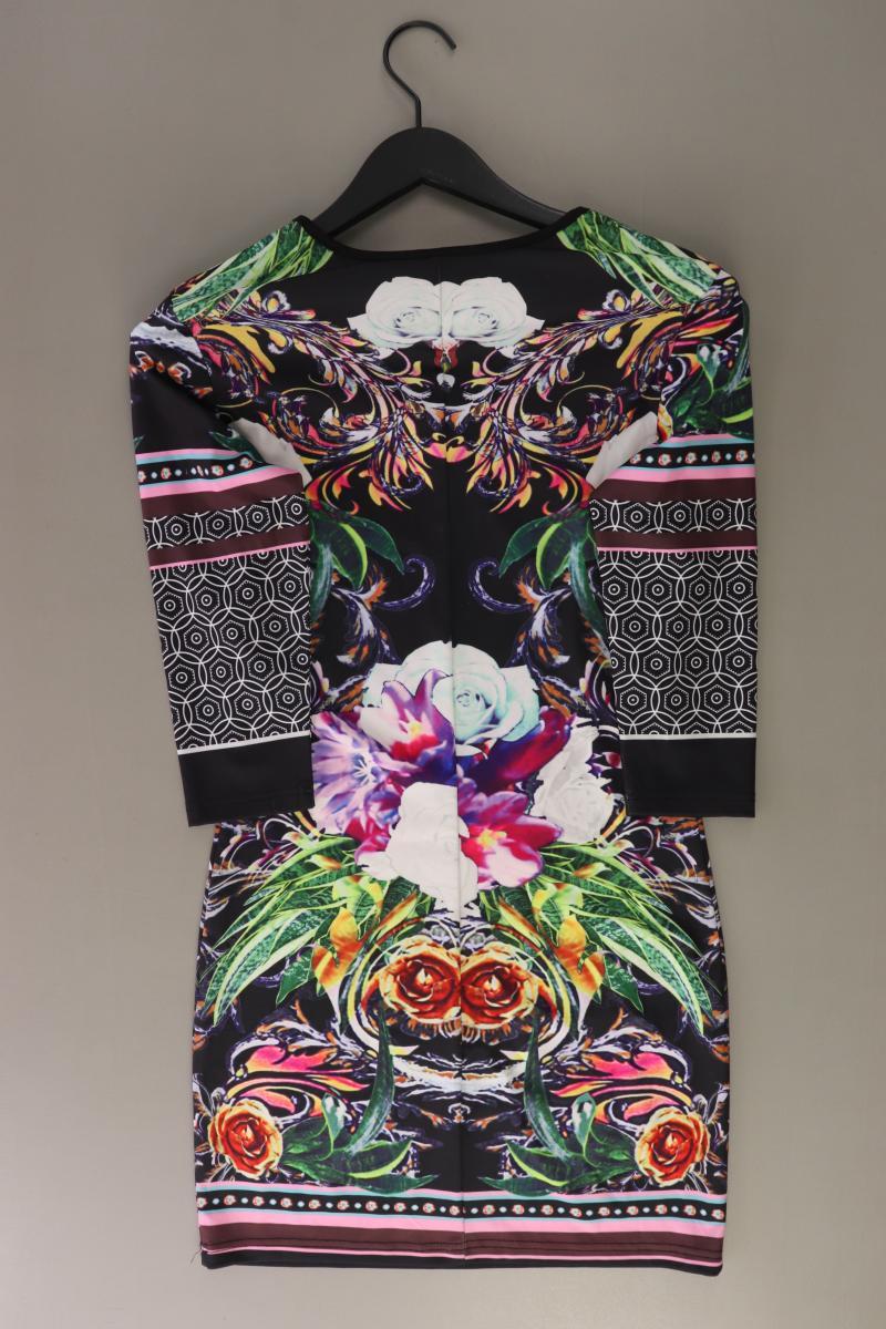 Stretchkleid Gr. S 3/4 Ärmel mehrfarbig