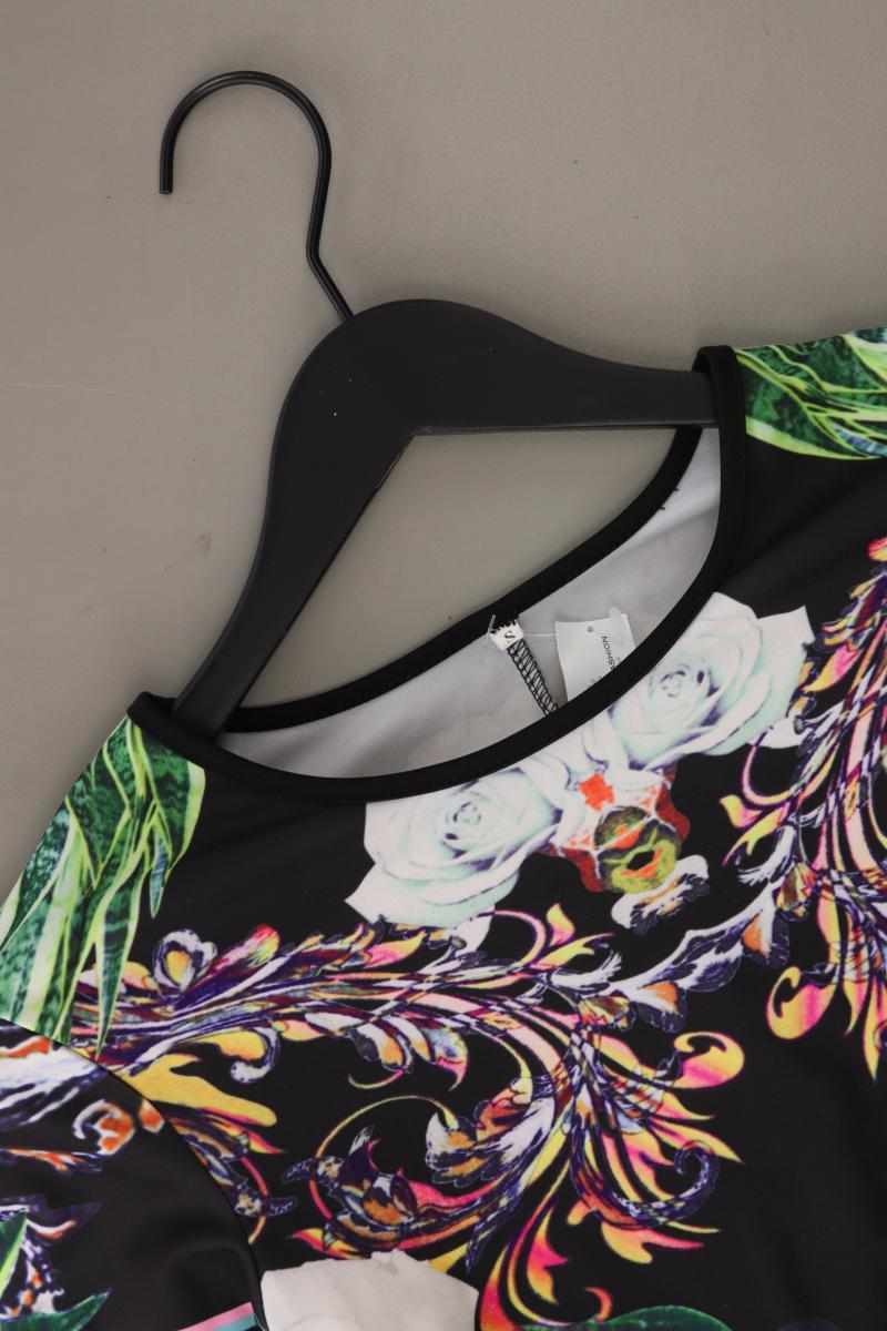 Stretchkleid Gr. S 3/4 Ärmel mehrfarbig