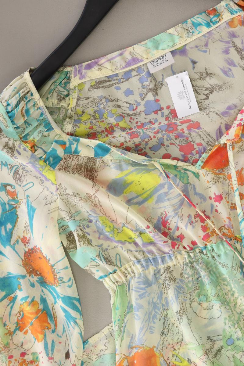 Esprit Classic Bluse Gr. 32 3/4 Ärmel mehrfarbig aus Polyester