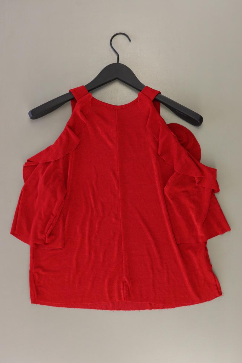 Mango Shirt Gr. S 3/4 Ärmel rot