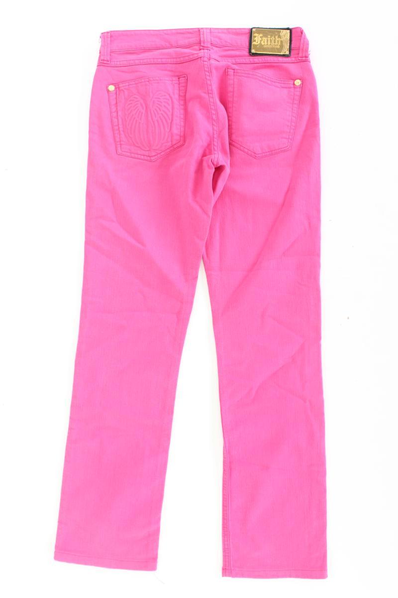 Faith Connection Skinny Jeans Gr. W28 pink aus Baumwolle