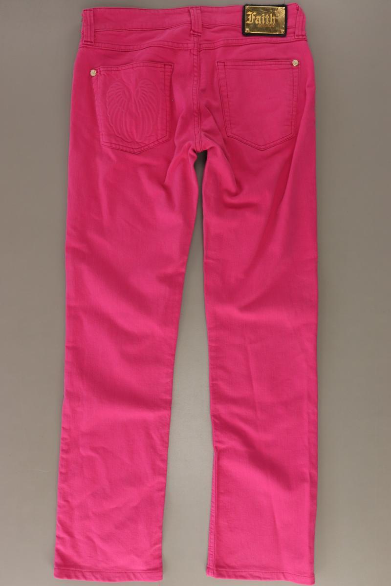 Faith Connection Skinny Jeans Gr. W28 pink aus Baumwolle