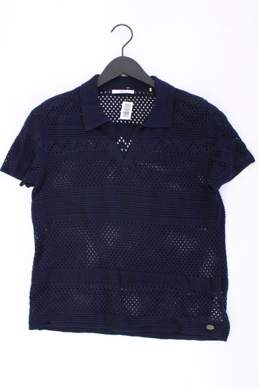 edc by Esprit Poloshirt Gr. XL Kurzarm blau aus Baumwolle