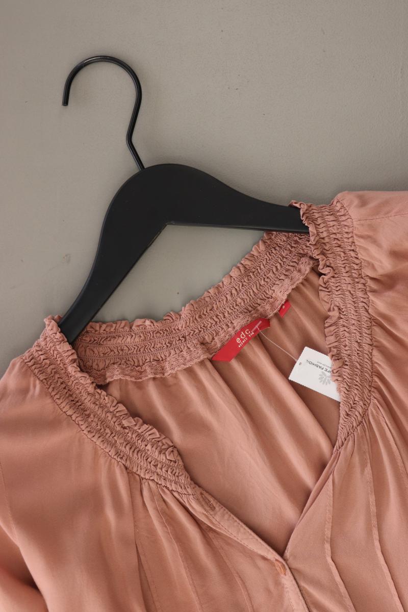 edc by Esprit Classic Bluse Gr. S 3/4 Ärmel rosa