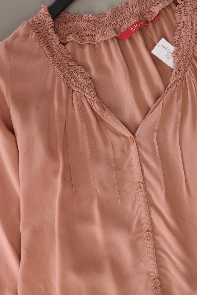 edc by Esprit Classic Bluse Gr. S 3/4 Ärmel rosa