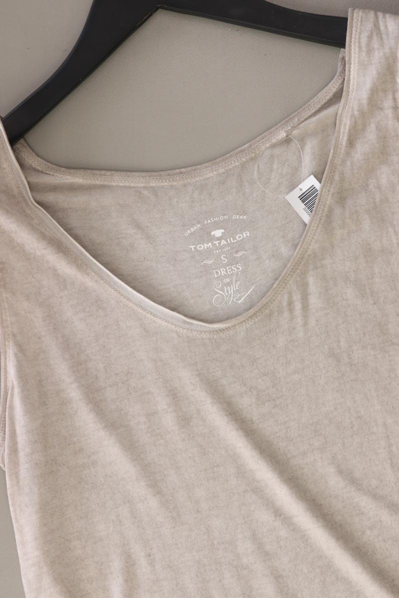 Tom Tailor Trägerkleid Gr. S creme aus Polyester