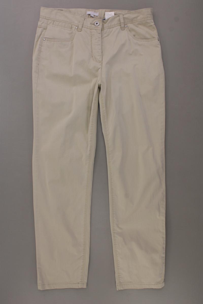 Marco Pecci Hose Gr. 40 creme aus Baumwolle