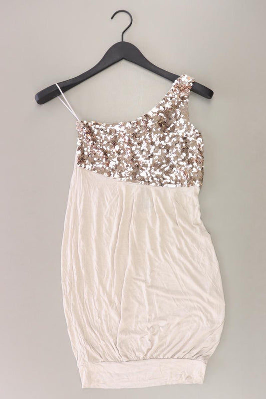 Vero Moda One-Shoulder-Kleid Gr. XS neu mit Etikett Träger mit Pailletten braun