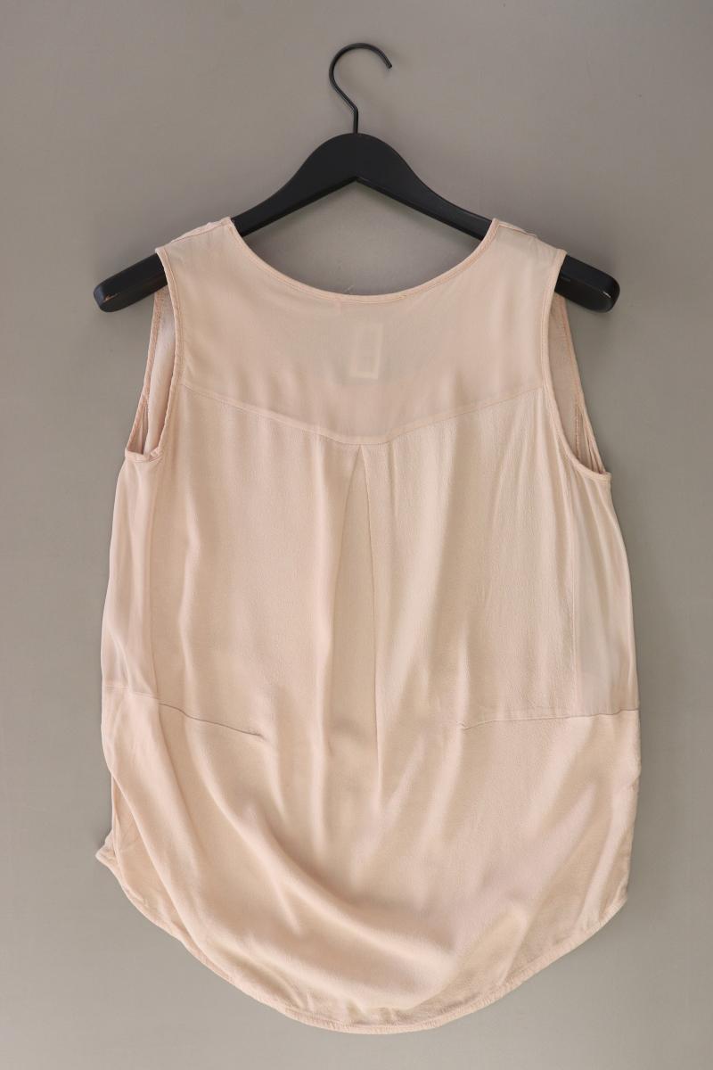rosa & friends Ärmellose Bluse Gr. M neuwertig creme aus Viskose