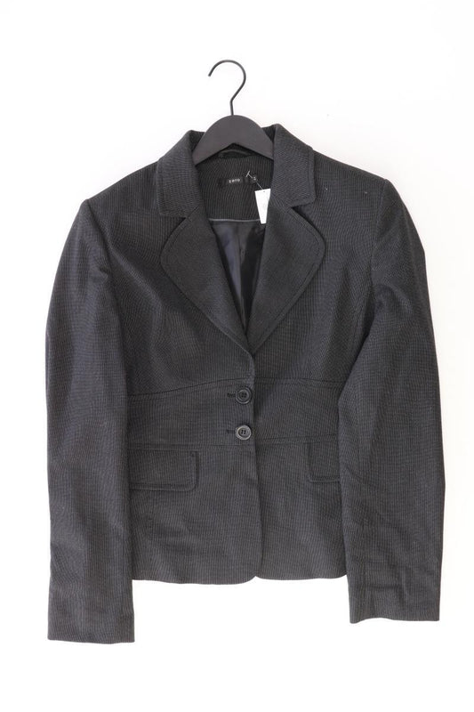 Zero Classic Blazer Gr. 44 gepunktet grau aus Polyester