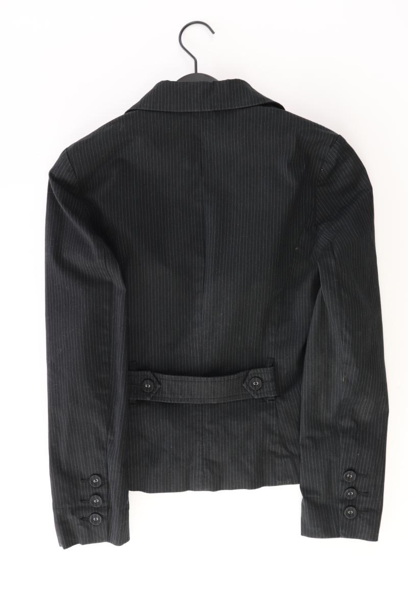 s.Oliver Regular Blazer Gr. 38 gestreift schwarz aus Baumwolle
