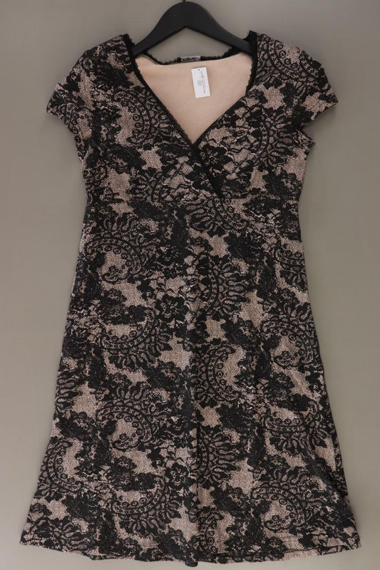 Chillytime Jerseykleid Gr. 34 Kurzarm schwarz aus Baumwolle