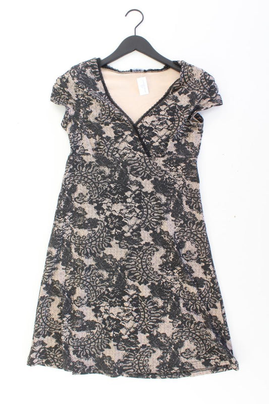 Chillytime Jerseykleid Gr. 34 Kurzarm schwarz aus Baumwolle
