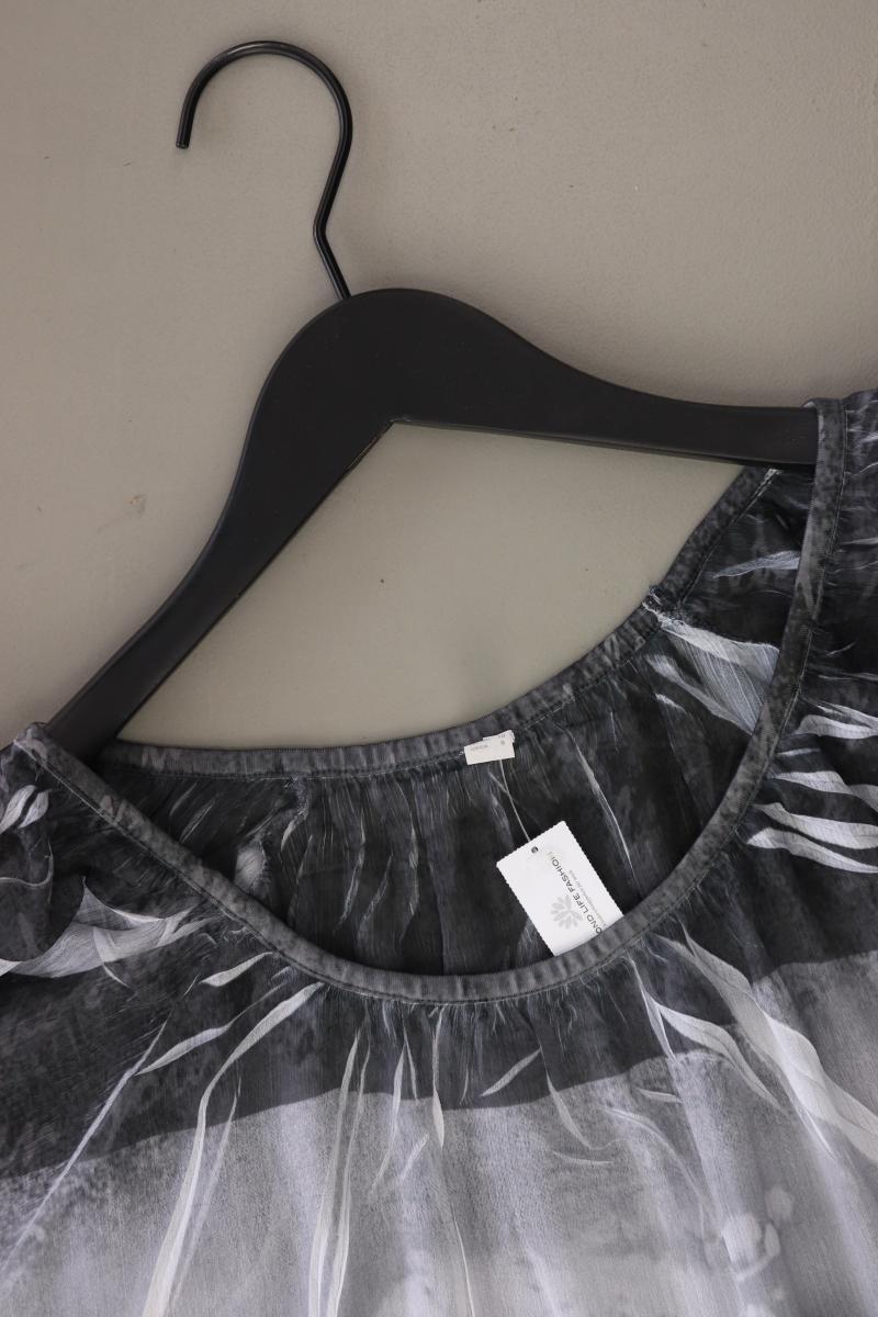 Steilmann Oversize-Bluse Gr. 36 3/4 Ärmel grau aus Polyester