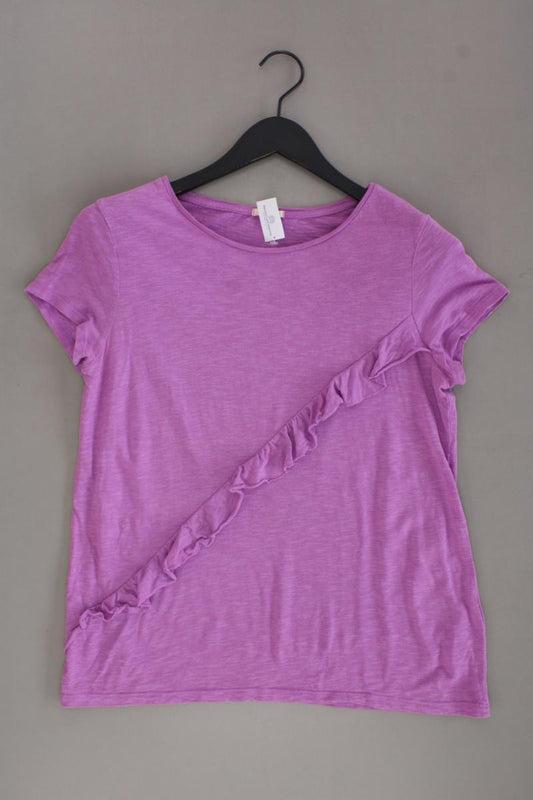 Esprit T-Shirt Gr. M Kurzarm lila aus Viskose