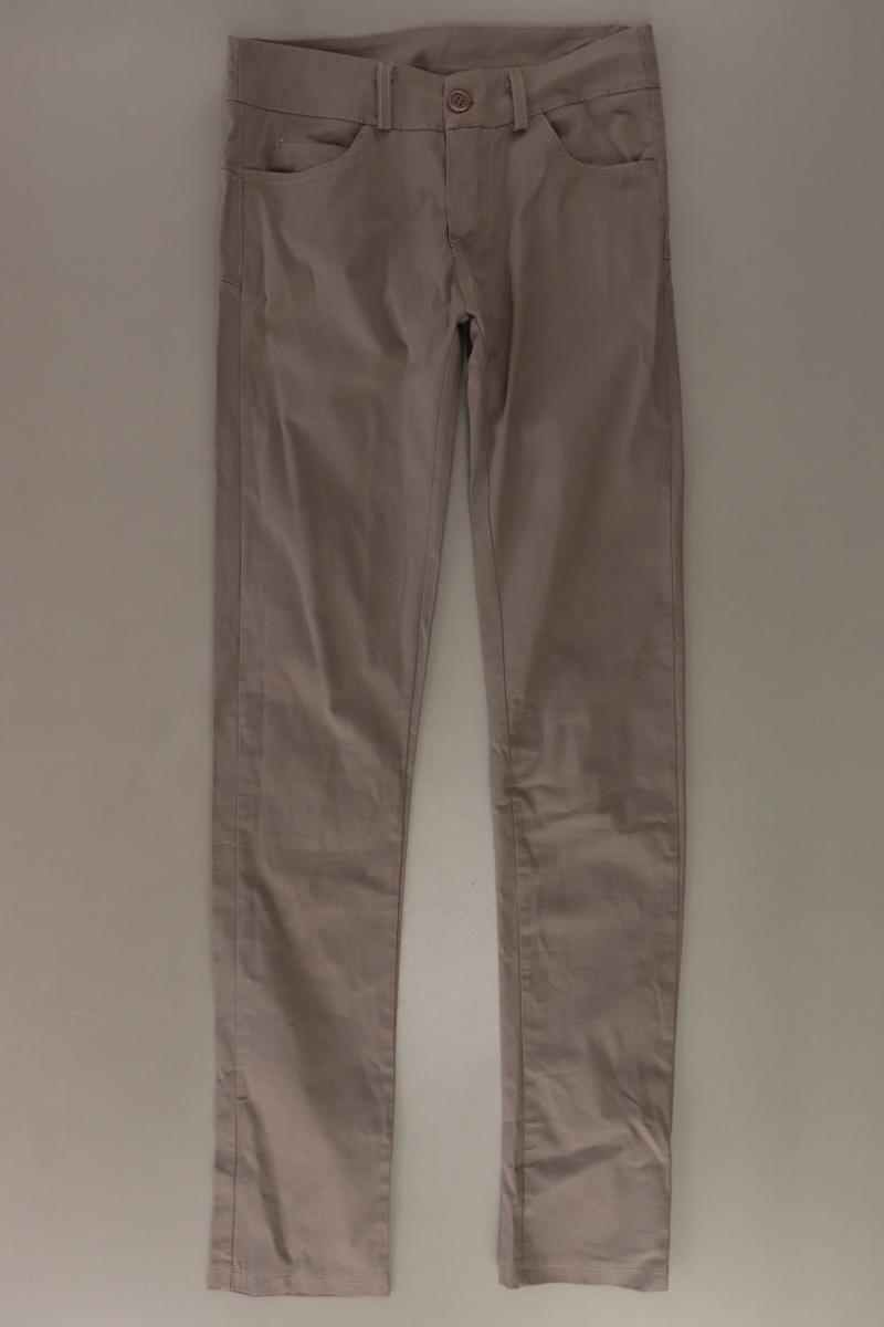 Hose Gr. XS braun aus Baumwolle