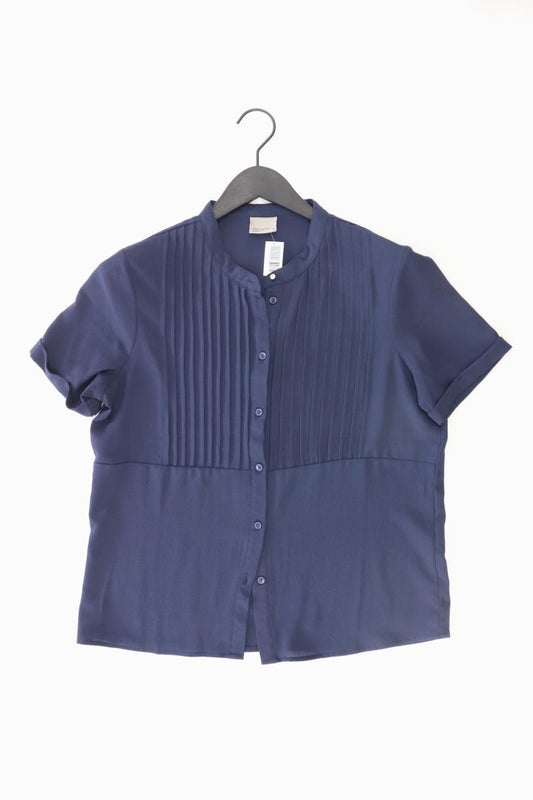 Vero Moda Kurzarmbluse Gr. M blau aus Polyester