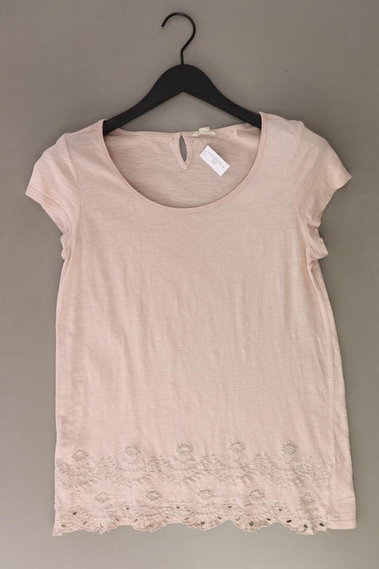 Esprit T-Shirt Gr. S Kurzarm rosa aus Baumwolle